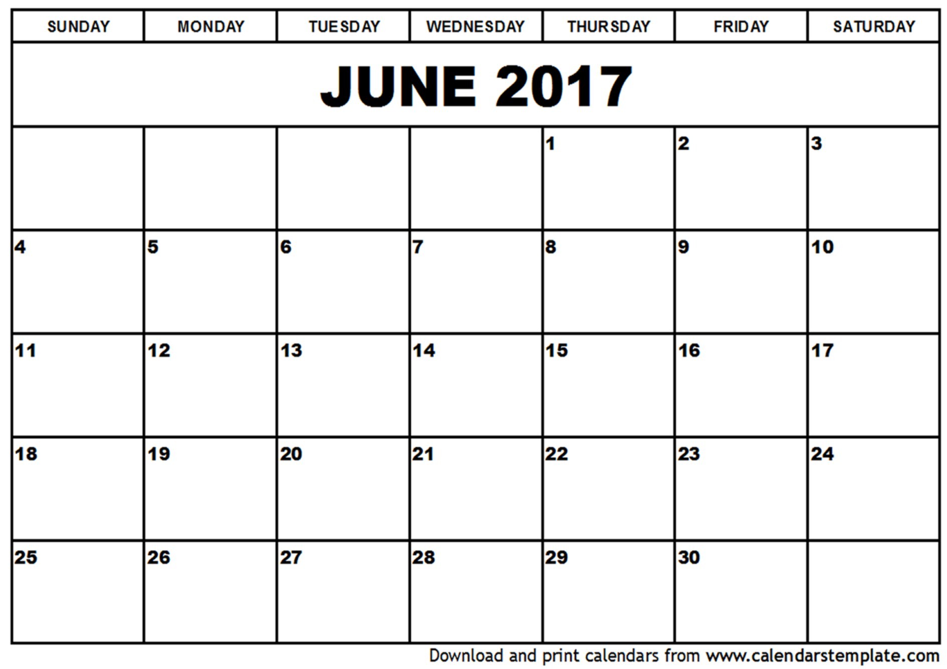Free Printable June Calendar Printable Calendar Hub My Wordpress Blog