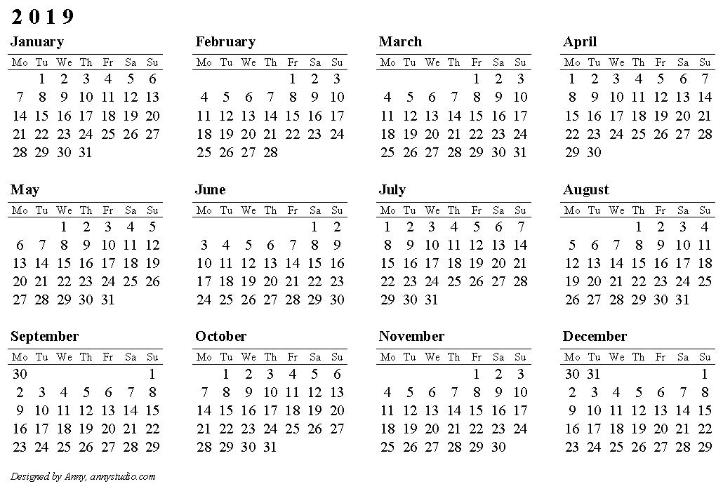 unique-printable-a4-calendar-2019-free-printable-calendar-monthly