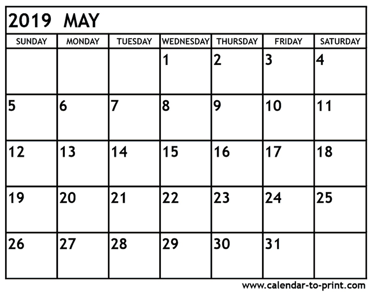 may 2019 calendar 1759