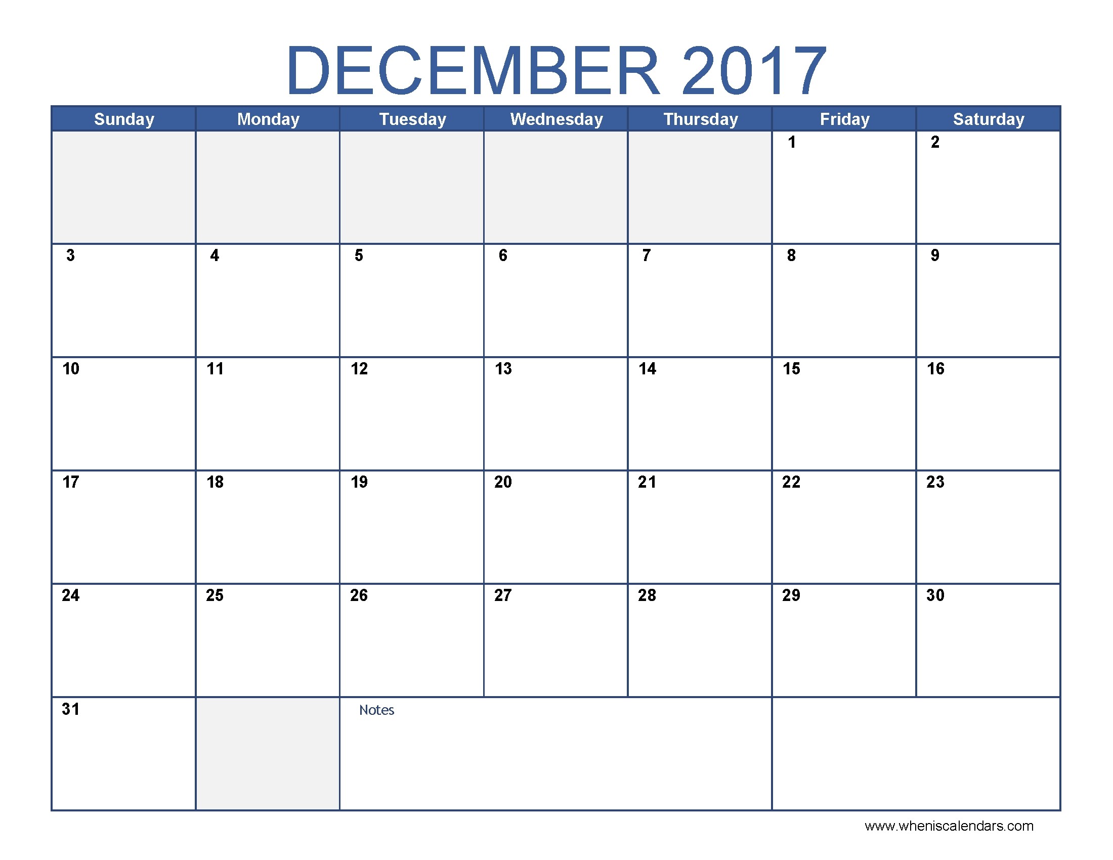 December Printable Calendar Printable December 2017 Calendar Pages