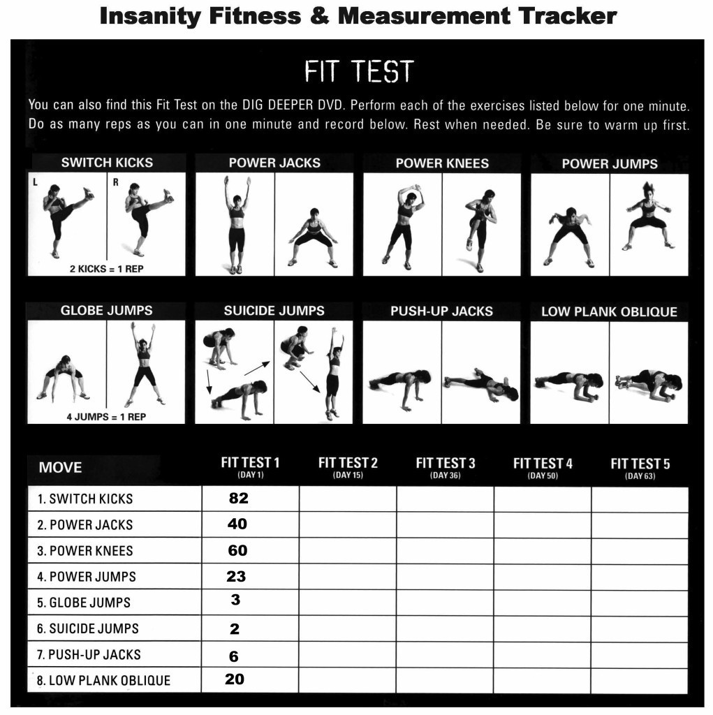 Printable Insanity Workout Wall Calendar Insanity Workout Calendar Health and Fitness Training