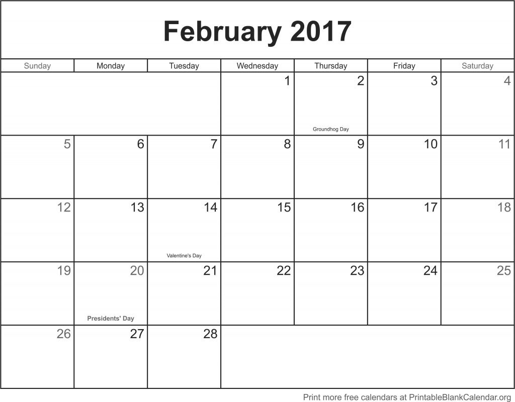 Printable Calendar February October 2015 Calendar with Holidays United States