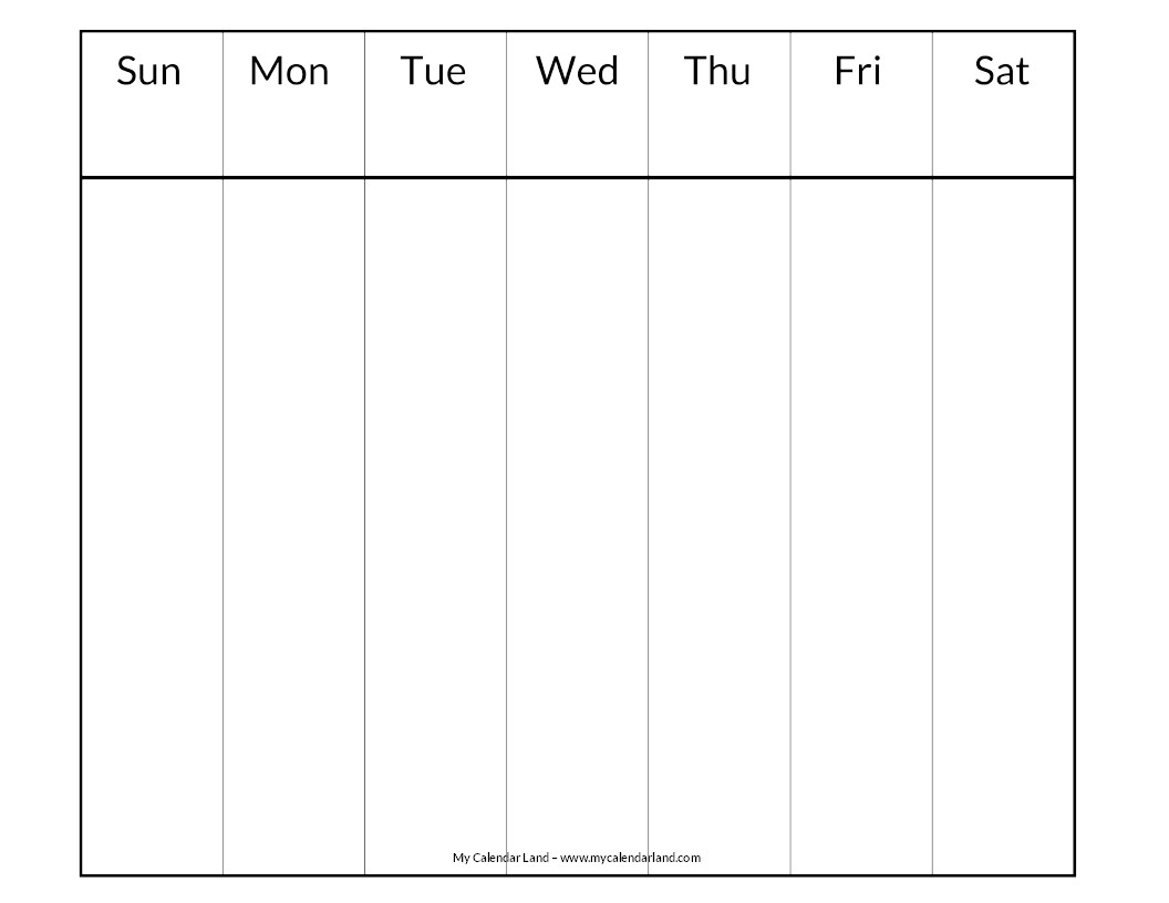 New Weekly Calendars Printable Free Printable Calendar Monthly