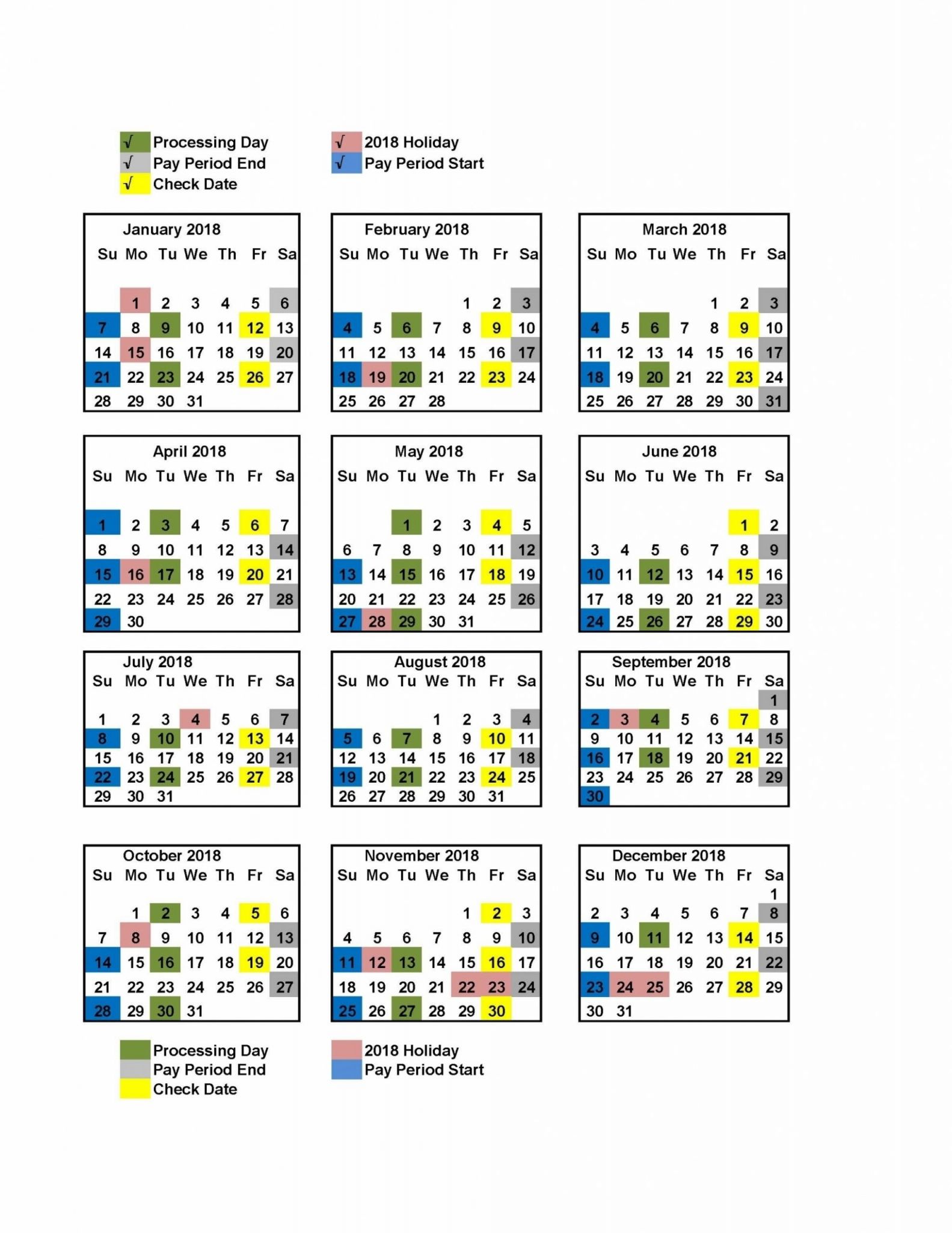 2021 Payroll Calendar Federal Government Free Printable Calendar Monthly