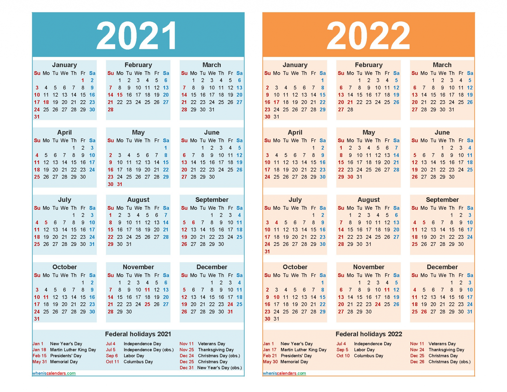 free 2021 2022 calendar printable holidays ls arial 43 y2122h43